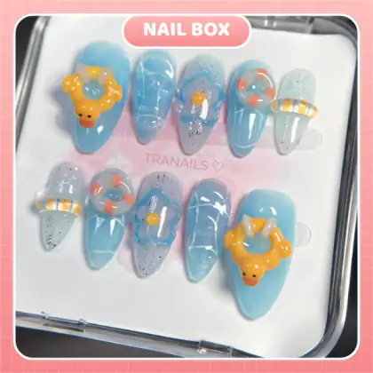 Nail box Biển Xanh Cute