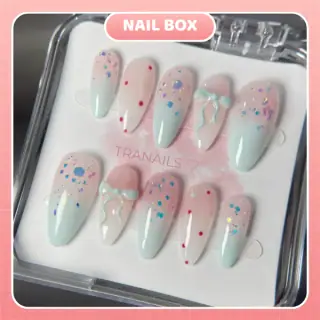 Ảnh 1 Nail box Pastel Ngọt Mint