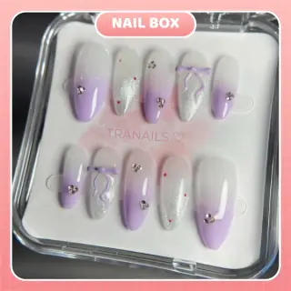 Ảnh 1 Nail box Tím Ngọc Nhẹ
