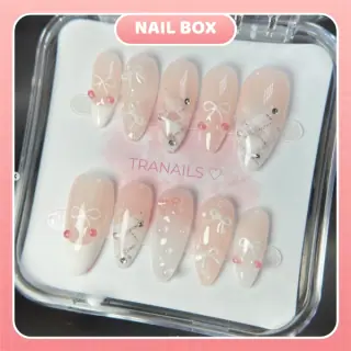 Ảnh 1 Nail box Nơ Cherry Ngọt